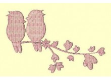 Stickmuster - Frühlingsgezwitscher 1